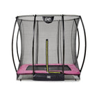 EXIT Silhouette inground trampoline 153x214cm met veiligheidsnet - roze - Doika BV - Trampoline - EXIT Toys - 8720088262481 - 12.95.57.60