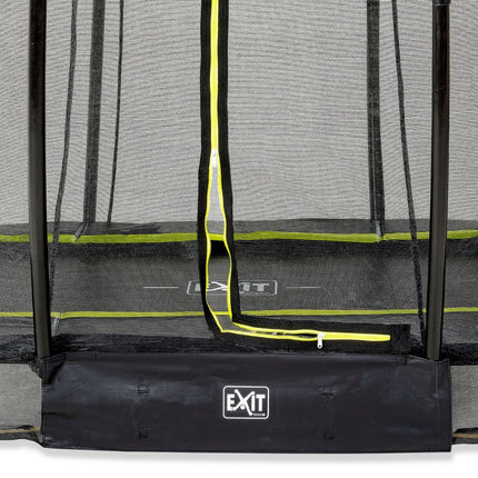 EXIT Silhouette inground trampoline ø244cm met veiligheidsnet - zwart - Doika BV - Trampoline - EXIT Toys - 8717703020380 - 12.95.08.00