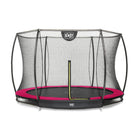 EXIT Silhouette inground trampoline ø305cm met veiligheidsnet - roze - Doika BV - Trampoline - EXIT Toys - 8719743250635 - 12.95.10.60