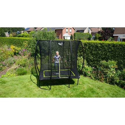 EXIT Silhouette trampoline 153x214cm - zwart - Doika BV - Trampoline - EXIT Toys - 8720088262405 - 12.93.57.00