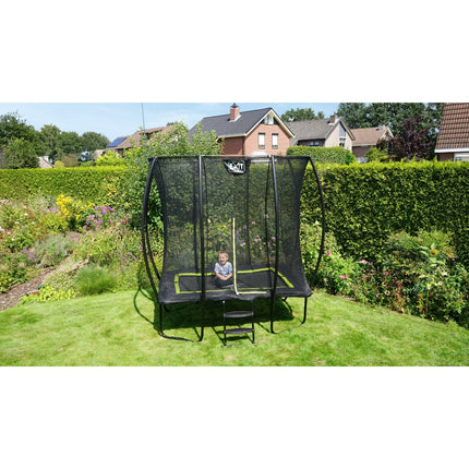 EXIT Silhouette trampoline 153x214cm - zwart - Doika BV - Trampoline - EXIT Toys - 8720088262405 - 12.93.57.00