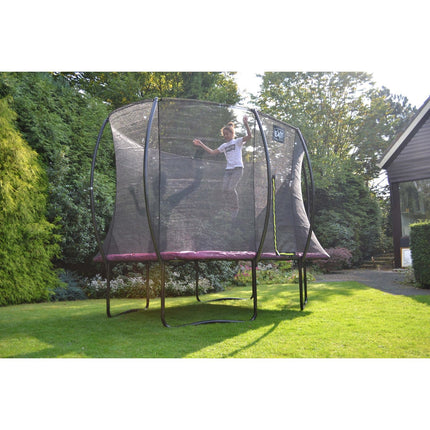 EXIT Silhouette trampoline 214x305cm - roze - Doika BV - Trampoline - EXIT Toys - 8719743250345 - 12.93.70.60