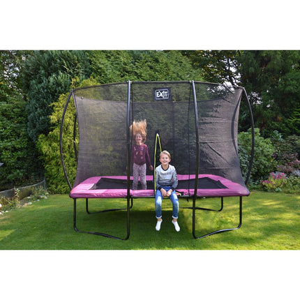 EXIT Silhouette trampoline 214x305cm - zwart - Doika BV - Trampoline - EXIT Toys - 8719743250208 - 12.93.70.00