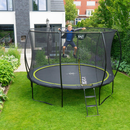 EXIT Silhouette trampoline ø305cm - zwart - Doika BV - Trampoline - EXIT Toys - 8717703020205 - 12.93.10.00