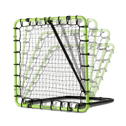 EXIT Tempo multisport rebounder 100x100cm - groen/zwart - Doika BV - Rebounders - EXIT Toys - 8719874706308 - 43.20.10.00