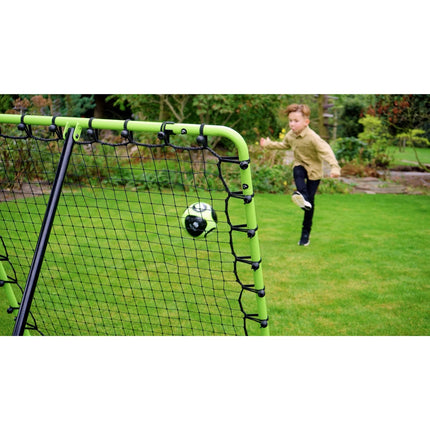 EXIT Tempo multisport rebounder 100x100cm - groen/zwart - Doika BV - Rebounders - EXIT Toys - 8719874706308 - 43.20.10.00