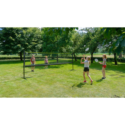 EXIT verstelbaar sportnet 243x500cm - zwart - Doika BV - Multisport net - EXIT Toys - 8718469463879 - 44.03.10.00