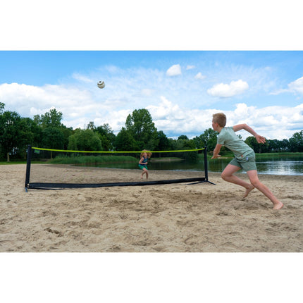 EXIT verstelbaar sportnet 243x500cm - zwart - Doika BV - Multisport net - EXIT Toys - 8718469463879 - 44.03.10.00