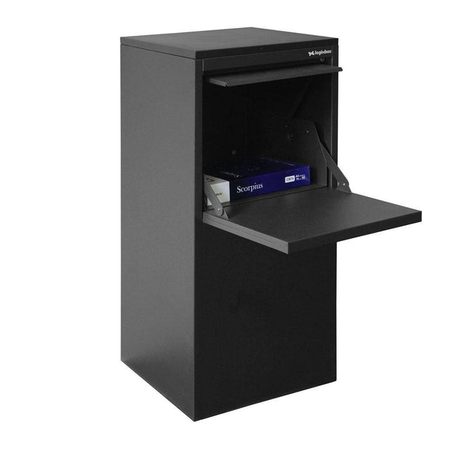 Frontbox DeLuxe® Achteruitname Uni • Pakketbrievenbus - LetterBox - Pakketbrievenbus - Logixbox - 8718868434487 - JD322437FBDLAUSGG