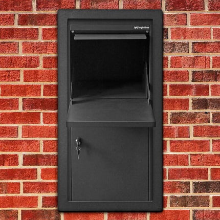 Frontbox Inbouw Uni Vooruitname • Pakketbrievenbus - LetterBox - Pakketbrievenbus - Logixbox - 8718868434524 - JD322437BIUSGG