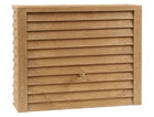 Garantia Regenton muurmodel Woody licht hout 40x124x100 cm - 350L - Doika BV - Regentonnen - Garantia - PMW350C