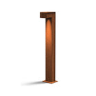 GARDD Trillar lamp cortenstaal 15x10x80cm (DxBxH) - Doika BV - Buitenverlichting - Gardd - GARDD-C2S-800