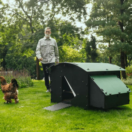 Nestera Kunststof Kippenhok Chicken House Large 139x114x78cm - Doika BV - Kippenhok - Nestera - 010131 - 010131