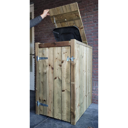 Voldux container ombouw Kliko enkel 73x87,5x119cm (LxBxH) - Doika BV - Ombouw Kliko - Voldux - 8720569172919 - 8720569172919