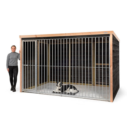 Voldux Hondenhok Dave 314 x 203 x 196 cm - Doika BV - Hondenkennel - Voldux - 8720569173220 - 8720569173220