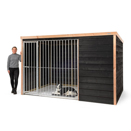 Voldux Hondenhok Rex 314 x 203 x 196 cm - Doika BV - Hondenkennel - Voldux - 8720569173190 - 8720569173190