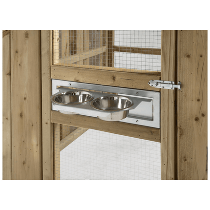 Voldux Volière R4 links 250 x 150 x 190 cm - Doika BV - Volière - Voldux - 8720094050195 - 8720094050195